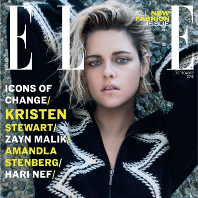 Kristen Stewart @ Elle UK September 2016