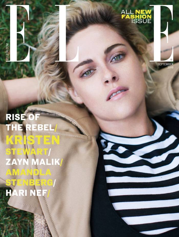 Kristen Stewart @ Elle UK September 2016