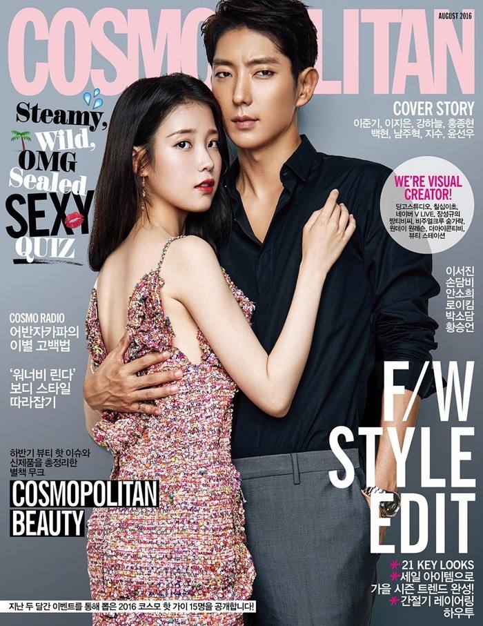 ทีมนักแสดง Scarlet Heart:Ryeo ขึ้นปกนิตยสาร Cosmopolitan Korea August 2016