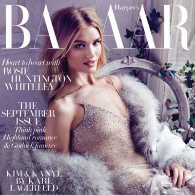 Rosie Huntington-Whiteley @ Harper's Bazaar UK September 2016