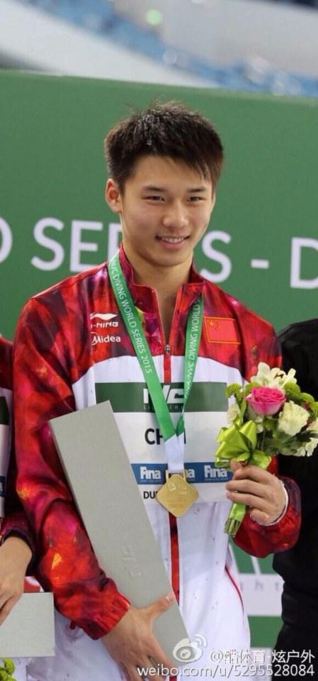 Chen Aisen นักกระโดดน้ำชาวจีน 2016
