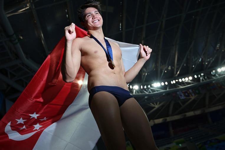 Singaporean Swimmer Joseph Schooling