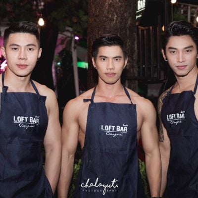 แชร์กันสนั่น! “Loft Bar Hero” ร้านนั่งชิวๆ ที่เชียงใหม่ เด็กเสิร์ฟหล่อแซ่บกันทุกคน