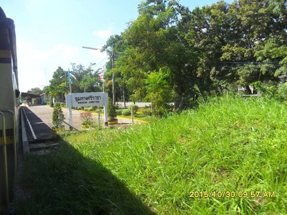 ริมทางรถไฟสายบ้านพลูตาหลวง