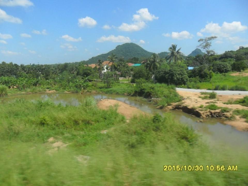 ริมทางรถไฟสายบ้านพลูตาหลวง