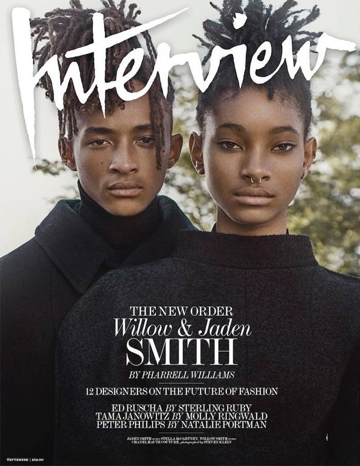 Willow & Jaden Smith @ Interview Magazine September 2016