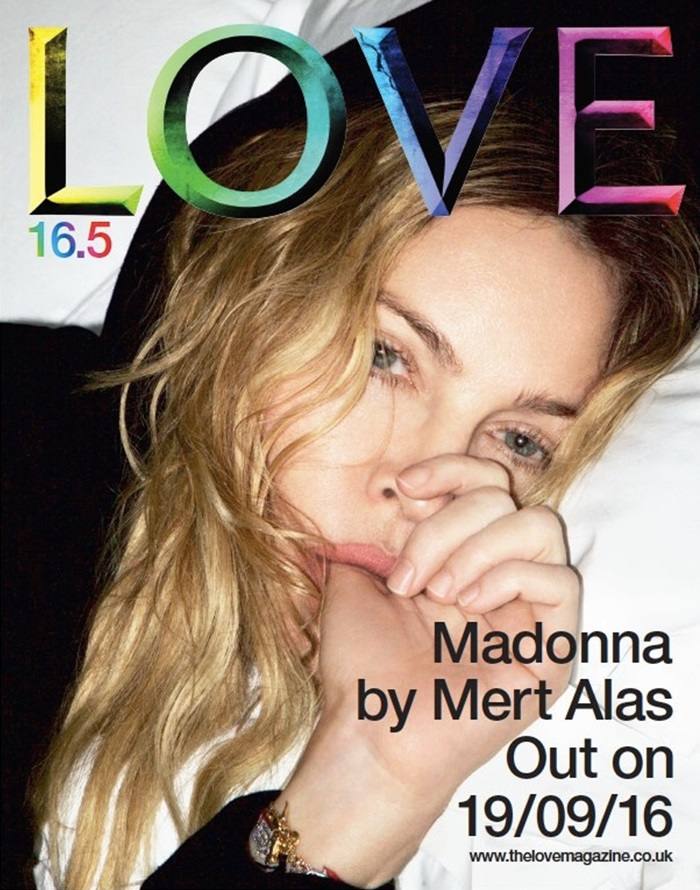 Madonna @ Love Magazine September 2016