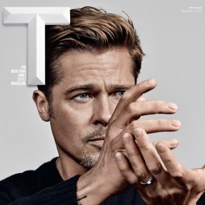 Brad Pitt @ The New York Times Style Magazine September 2016