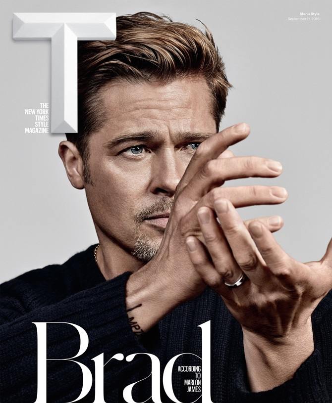 Brad Pitt @ The New York Times Style Magazine September 2016