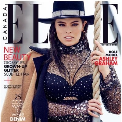 Ashley Graham @ Elle Canada October 2016