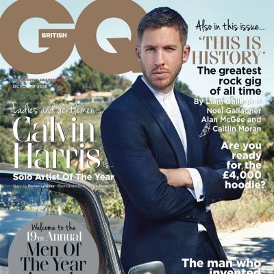 Calvin Harris @ GQ UK October 2016