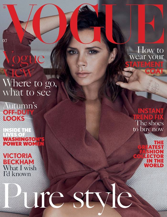 Victoria Beckham @ Vogue UK October 2016
