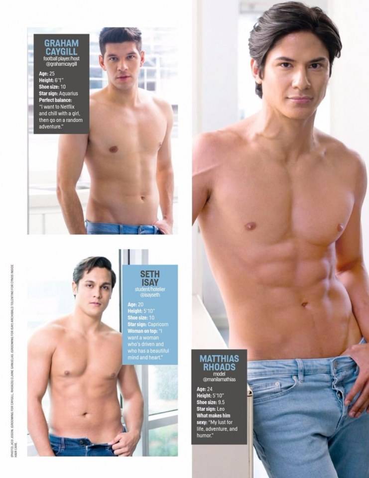 69 Hottest Bachelors 2016 @ Cosmopolitan Philippines September 2016