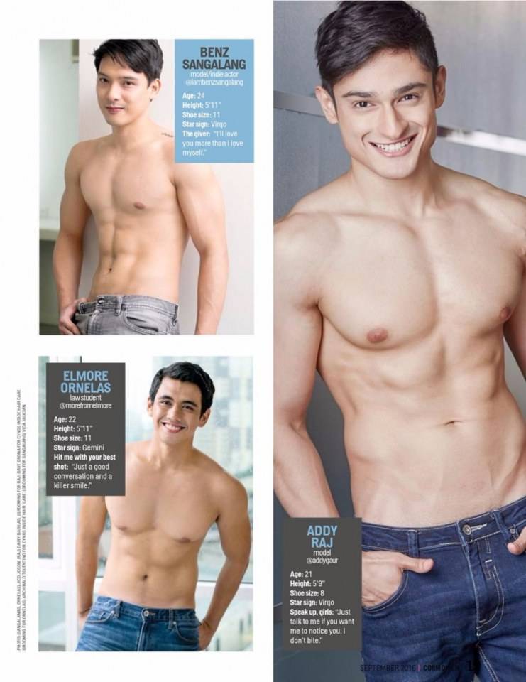 69 Hottest Bachelors 2016 @ Cosmopolitan Philippines September 2016