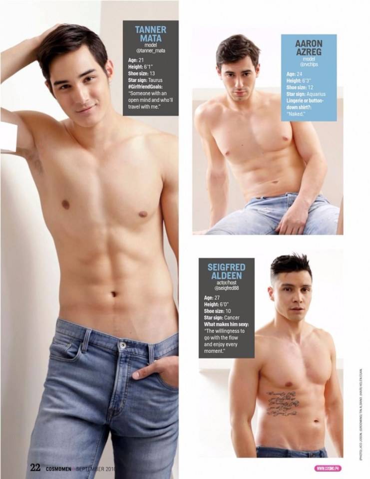 69 Hottest Bachelors 2016 @ Cosmopolitan Philippines September 2016