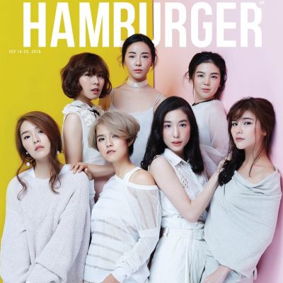 7 สาว Strawberry Cheescake @ HAMBURGER MAGAZINE no.49 September 2016