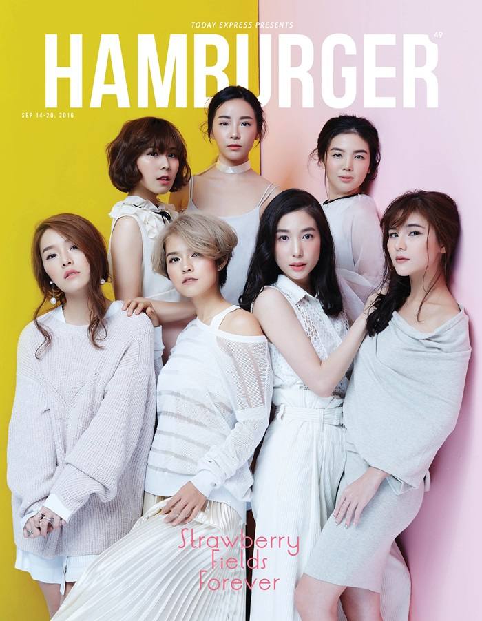 7 สาว Strawberry Cheescake @ HAMBURGER MAGAZINE no.49 September 2016