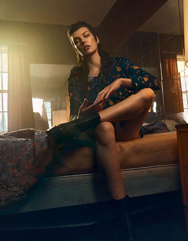 Milla Jovovich @ Vogue Ukraine October 2016