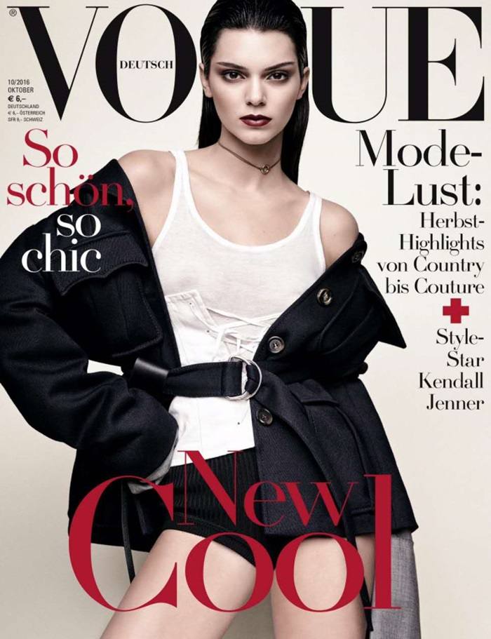 Kendall Jenner @ Vogue Germany October 2016