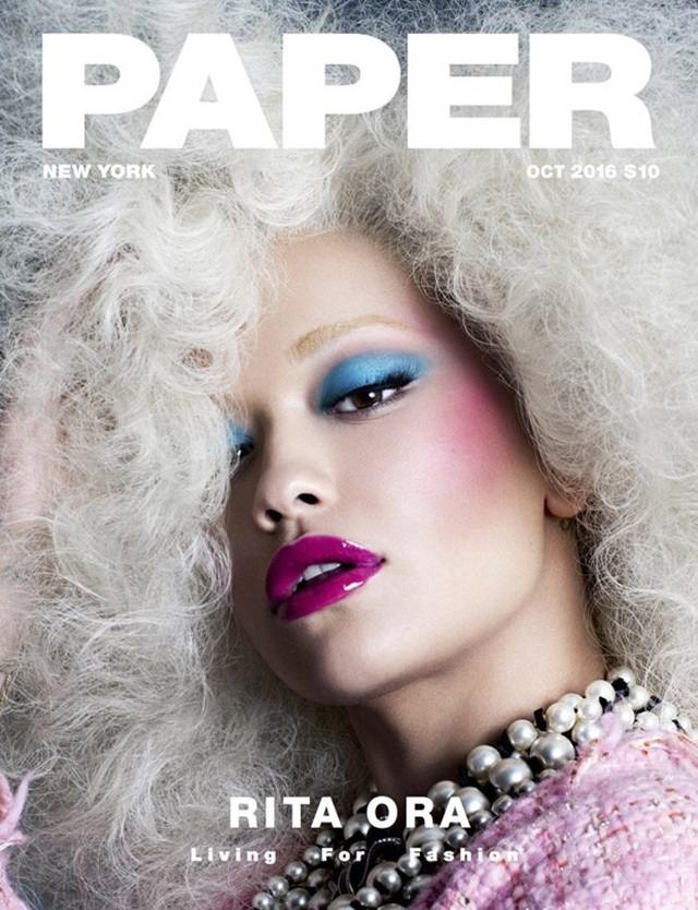 Rita Ora @ Paper Magazine October 2016