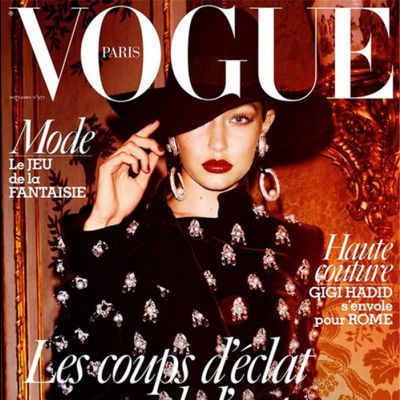 Gigi Hadid @ Vogue Paris November 2016