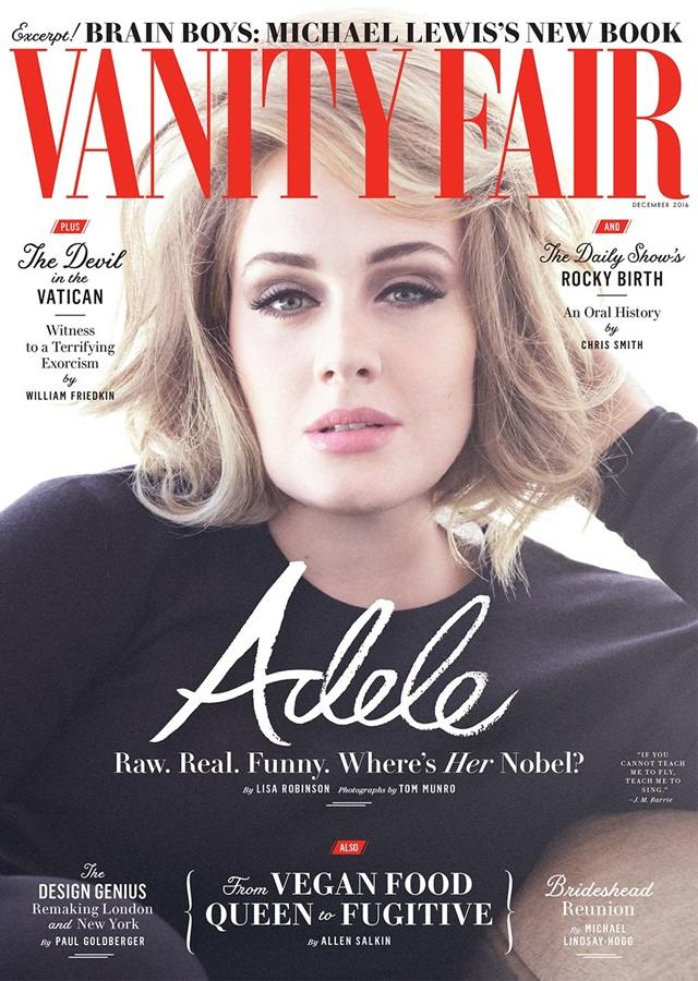 Adele @ Vanity Fair December 2016