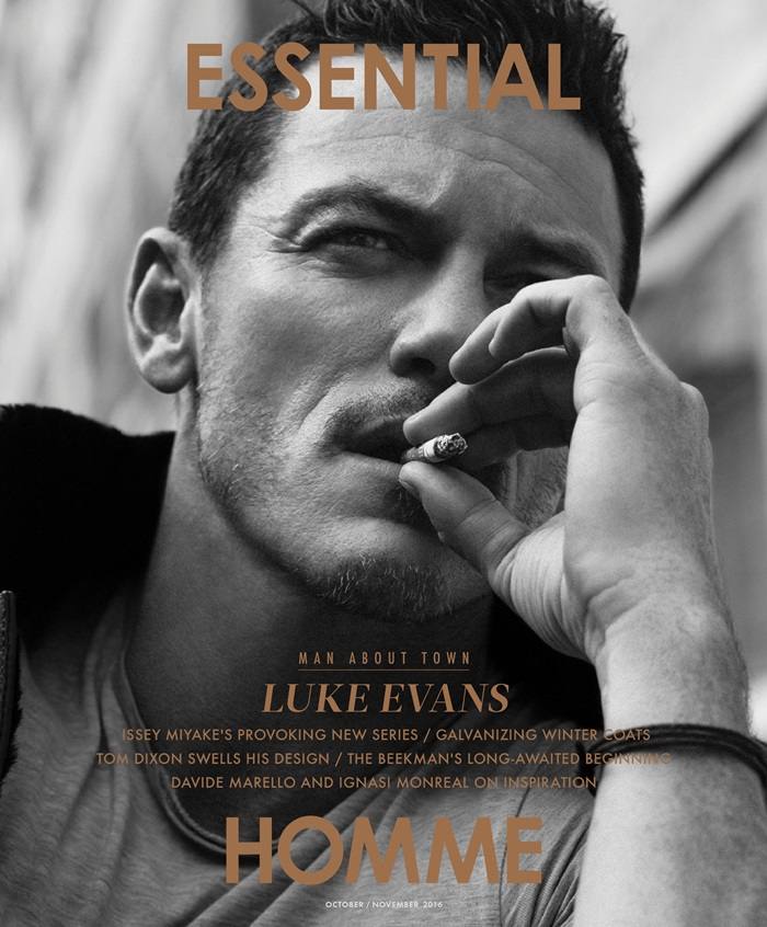 Luke Evans @ Essential Homme November 2016
