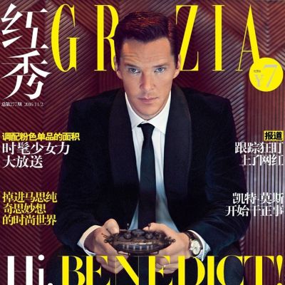 Benedict Cumberbatch @ Grazia China November 2016