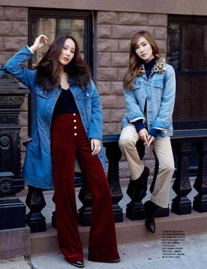 Jessica & Krystal @ Cosmopolitan Korea November 2016