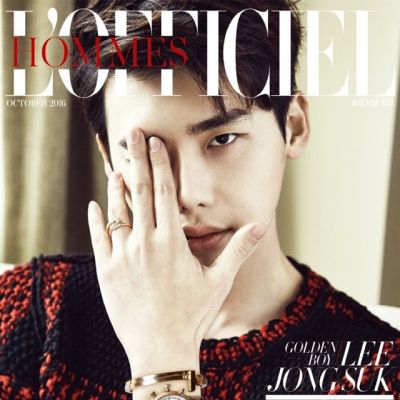 Lee Jong Suk @ L'Officiel Hommes Korea October 2016