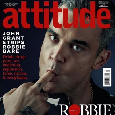 Robbie Williams @ Attitude UK  December 2016