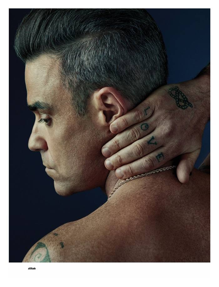 Robbie Williams @ Attitude UK  December 2016