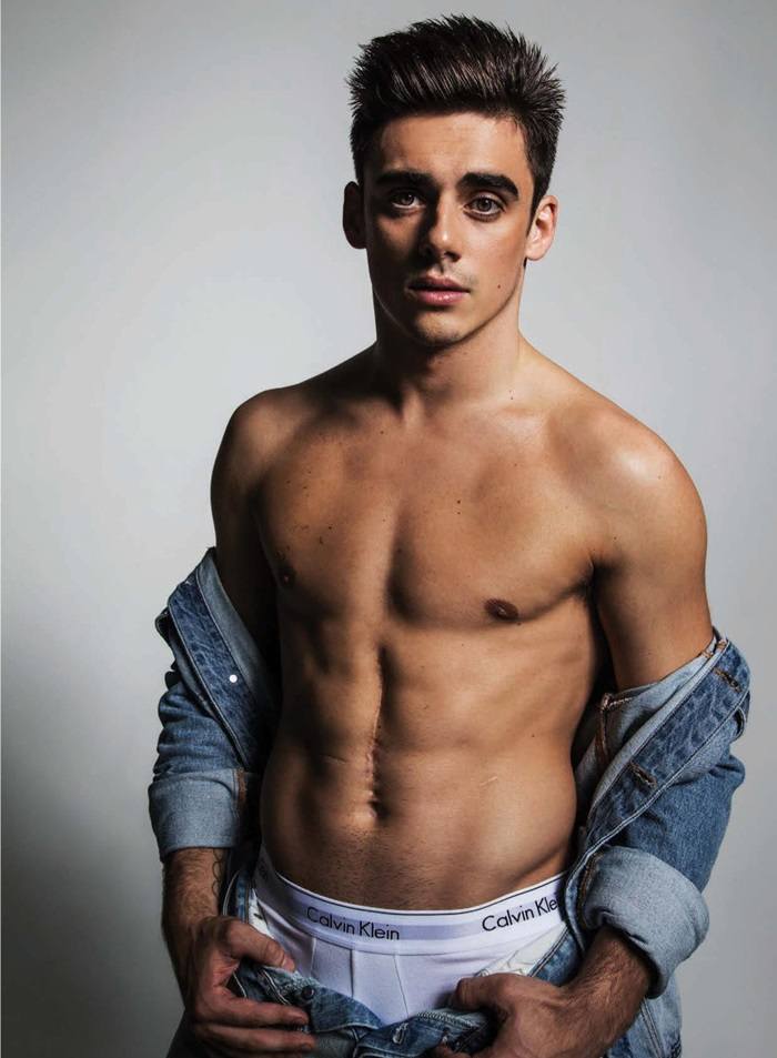 Chris Mears @ Gay Times UK December 2016