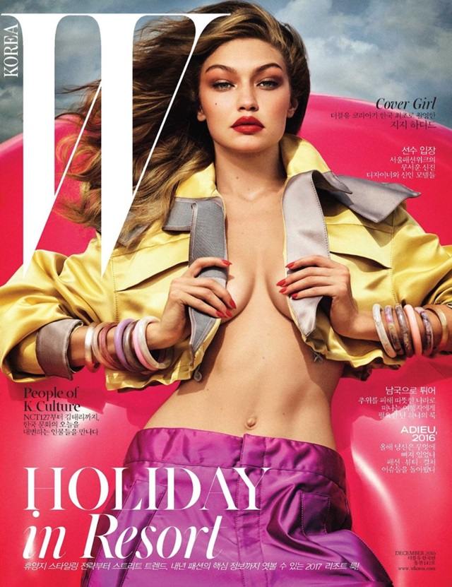 Gigi Hadid @ W Korea December 2016