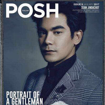 ฌอห์ณ จินดาโชติ @ POSH Magazine Thailand issue 9 January 2017