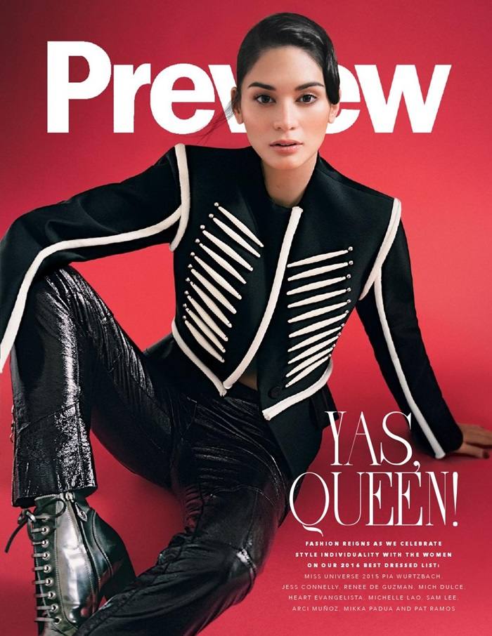 Pia Wurtzbach @ Preview philippines January 2017