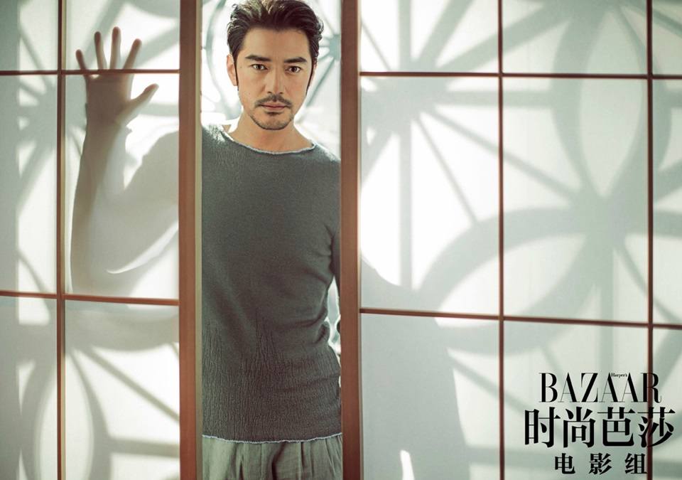 Takeshi Kaneshiro @ Harper's Bazaar China February 2017