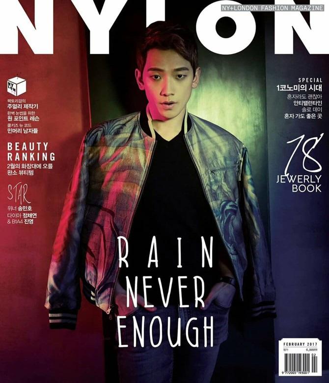 Rain @ Nylon Korea February 2017