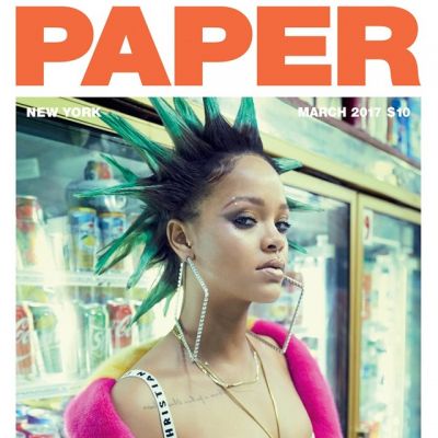 Rihanna @ PAPER Magazine March 2017