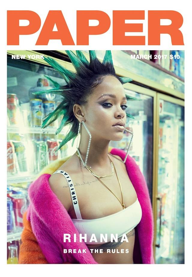 Rihanna @ PAPER Magazine March 2017