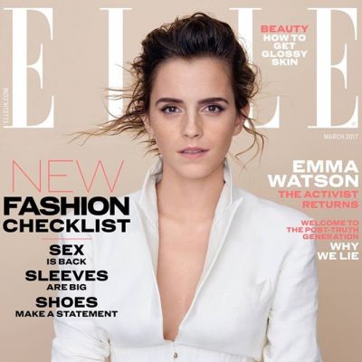 Emma Watson @ Elle UK March 2017