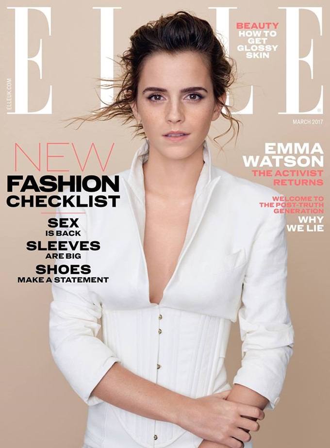 Emma Watson @ Elle UK March 2017