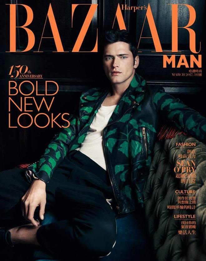 Sean O'Pry @ Harper's Bazaar Man Taiwan March 2017