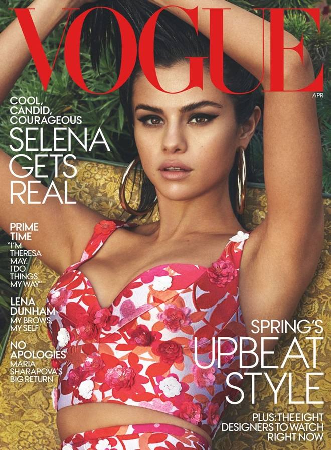 Selena Gomez Vogue Us April 2017