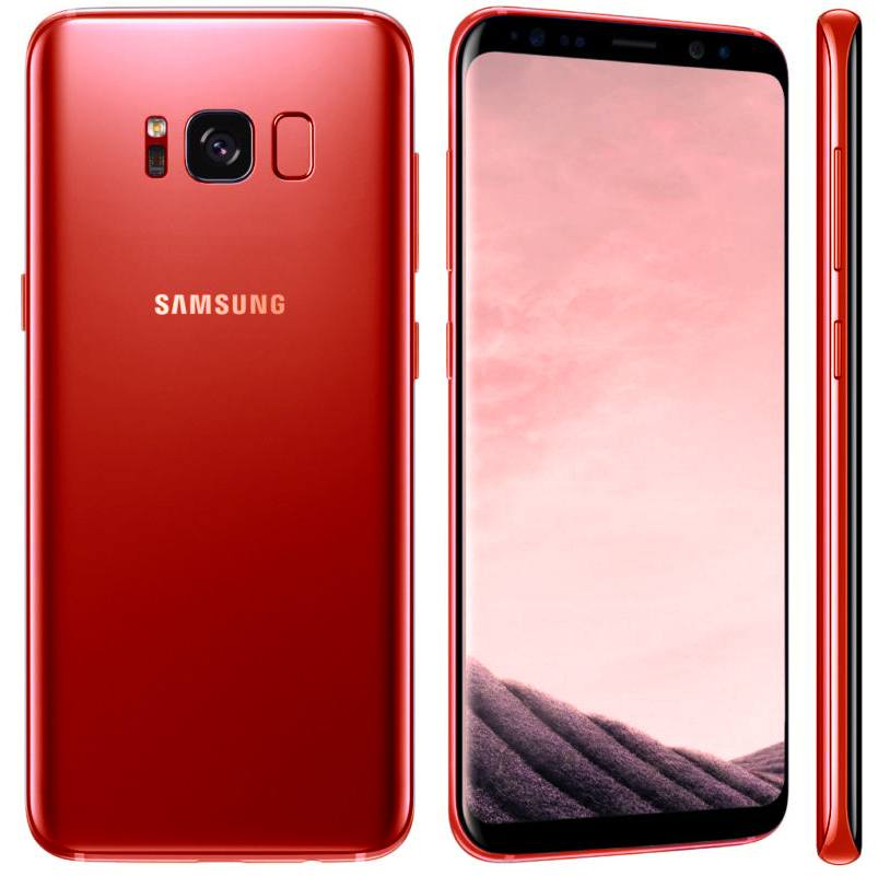 Galaxy S8 Product (RED)