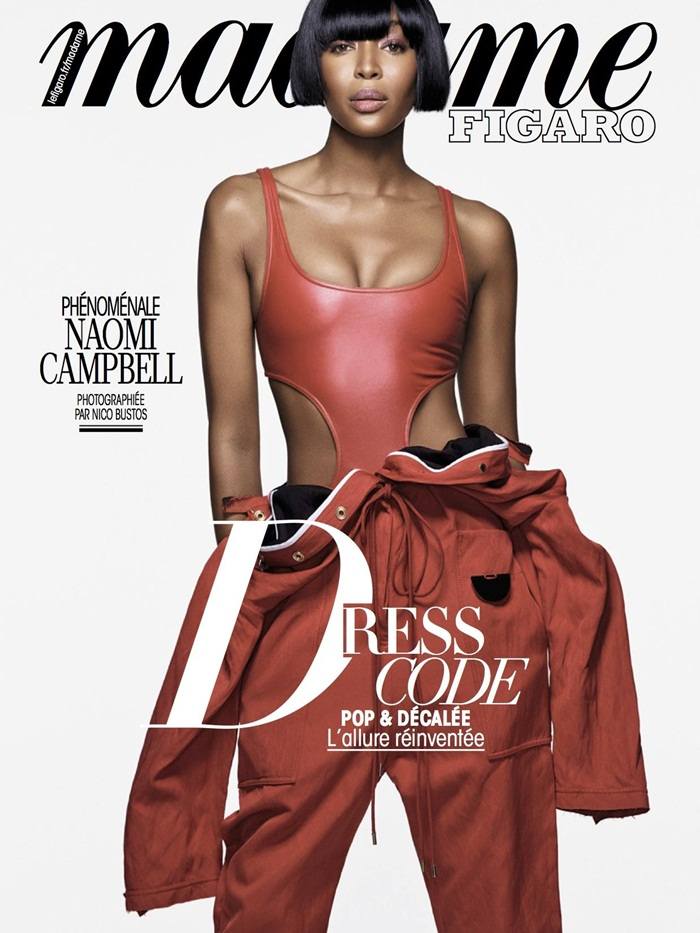 Naomi Campbell @ Madame Figaro March 2017