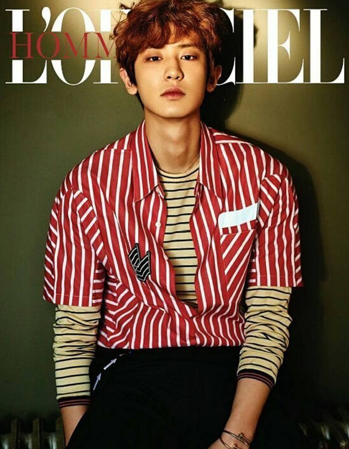 Chanyeol @ L'Officiel Hommes Korea April 2017