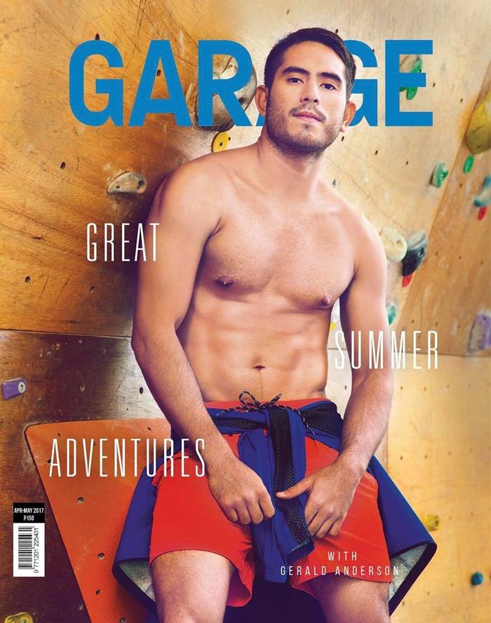 Gerald Anderson @ Garage Philippines April-May 2017