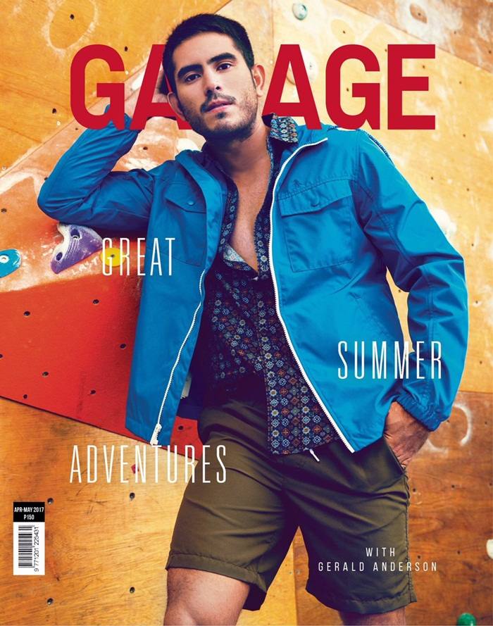 Gerald Anderson @ Garage Philippines April-May 2017