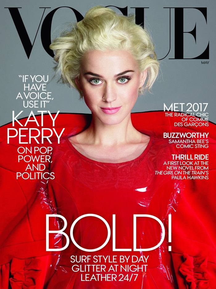 Katy Perry @ Vogue US May 2017